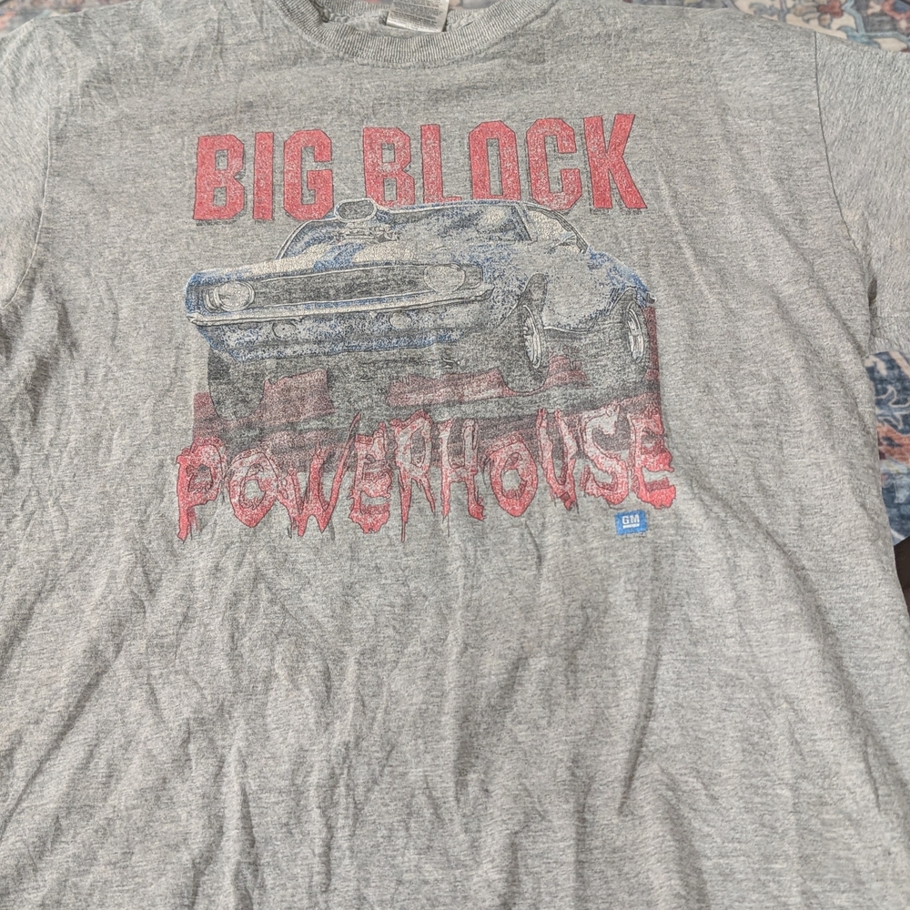 Gray Big Block Powerhouse T-Shirt